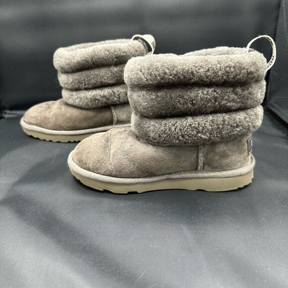 UGG Childrens Gray Boots Size 12 US Pull On - Picture 7 of 8